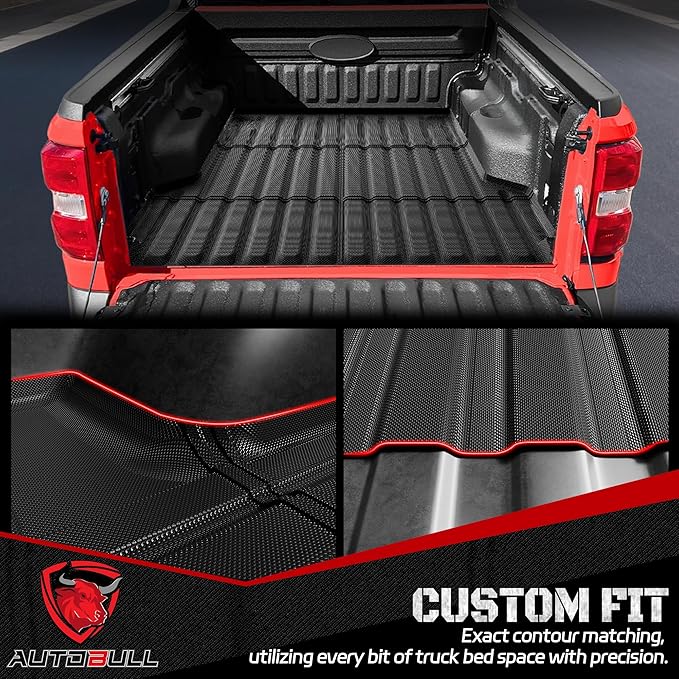 Truck Bed Mat Bed Liner Fit for 2022 2023 2024 2025 2026 Ford Maverick Hybrid & Gas Accessories(4.5FT, 54.4"), Not Fit Drop-in Liner