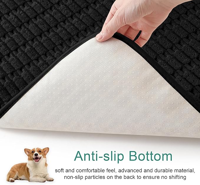 Foxdecor Couch Cover Sofa Covers Washable, Dog Bed Cover Couch Covers for 3 Cushion Couch Sofa Pet Friendly, Dog Couch Cover Furniture Covers for Pets.(Black 32x82 inch)