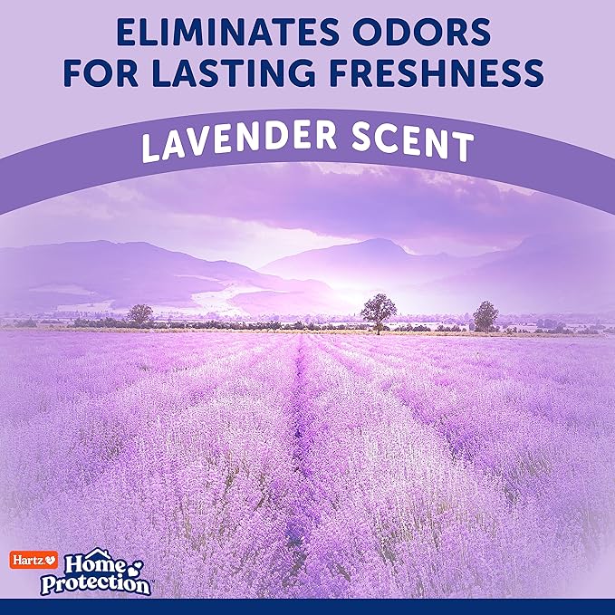 Hartz Home Protection Lavender Scented Dog Pads, 100 count, Super Absorbent & Won't Leak, Odor Eliminating