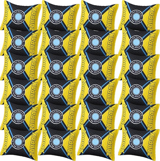 125g Rechargeable Desiccant Packs Dehumidifier Bag - 24 Pack - Moisture Absorbers For Safes, Car, Bathroom, Storage, Garage - Moisture Remover Eliminates Humidity - Reusable Desiccant Bags